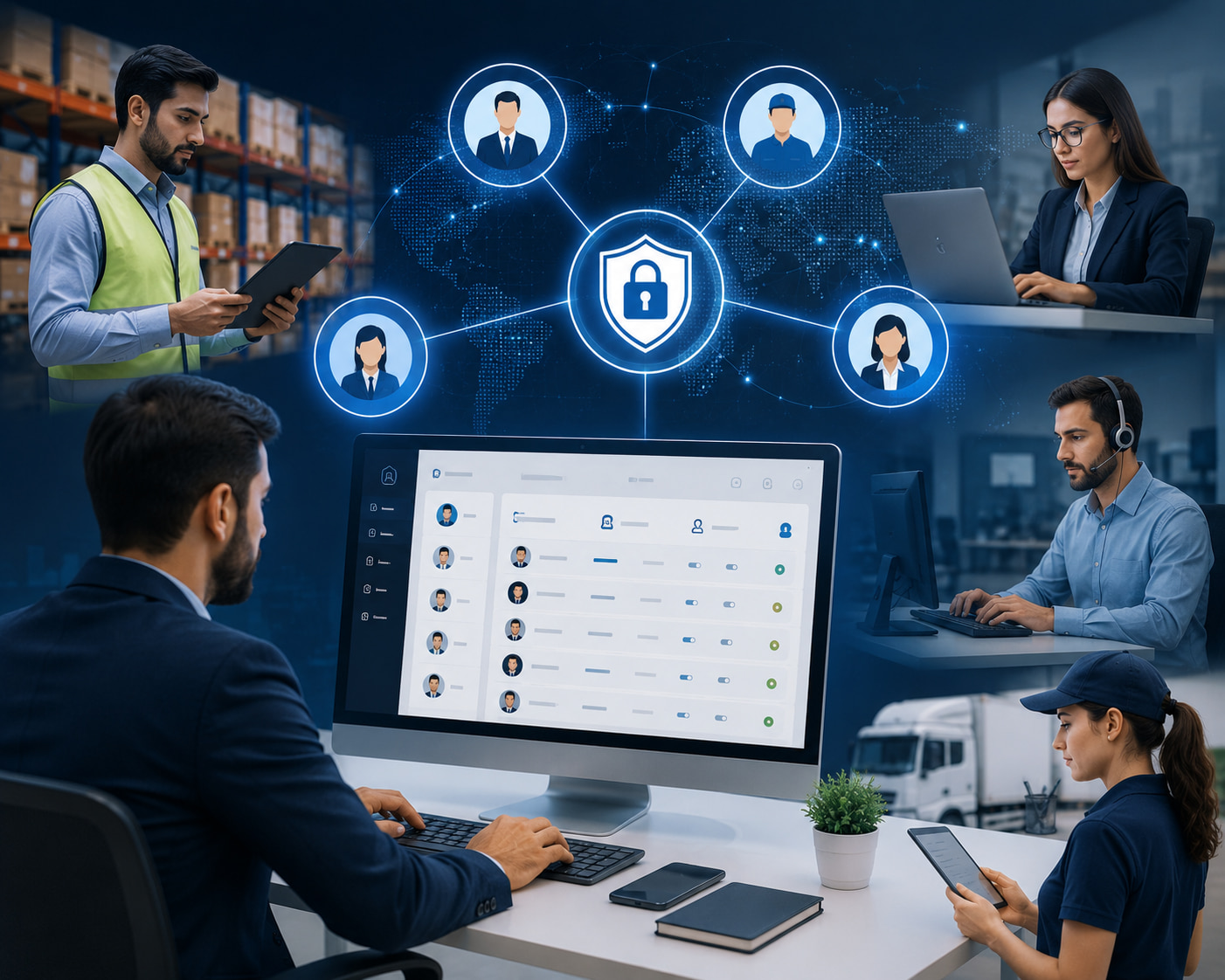 3PL User & Client Management
